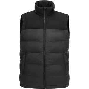 Gilet matelassé pour homme OEM, doublure en polaire chaude d'hiver, col montant, fermeture éclair intégrale, sans manches, respirant, gilet matelassé de haute qualité - Product Image 1