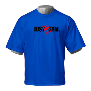เสื้อยืดผ้าฝ้ายโอเวอร์ไซส์สำหรับผู้ชายระบายอากาศได้อย่างรวดเร็วแห้งเร็วพอดีไหล่แบรนด์โลโก้ - Product Image 6