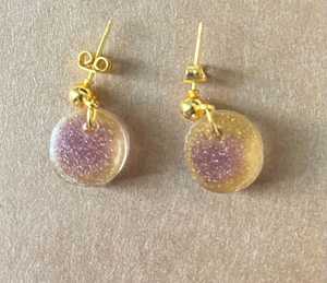 ต่างหูเรซิ่นหรูหรา ออกแบบได้เอง เครื่องประดับสำหรับผู้หญิง ต่างหูเรซิ่นอีพ็อกซี่ทันสมัย ออกแบบเองได้ งานฝีมือเรซิ่น - Product Image 4