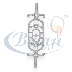 Balustrade et garde-corps décoratifs sans cadre en fonte pour balcon et escalier avec finition sablée super résistante – Fournisseur en gros, offre groupée - Product Image 1