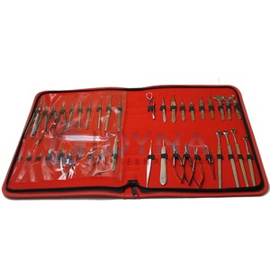 ชุดเครื่องมือผ่าตัดสแตนเลส46-PC ตาแบบ ophtalmic ขนาดเล็กแบบแมนนวล - Product Image 1