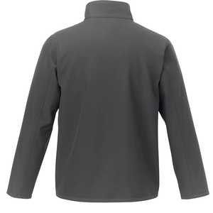 Veste Softshell d'hiver pour hommes lourds pour la randonnée en plein air quantité minimale de commande basse veste de pluie imperméable avec fermeture à glissière grande taille polaire - Product Image 3