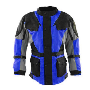 Veste de moto personnalisée Cordura imperméable, belle couleur, vestes de moto tout-terrain pour hommes, d'aventure et de tourisme - Product Image 2