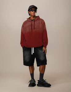 2025 Men's Casual Fashion Joker Sublimation Pullover <b>Hoodie</b> Best Quality <b>Funny</b> Oversized Breathable Design Solid Pattern OEM - Product Image 4