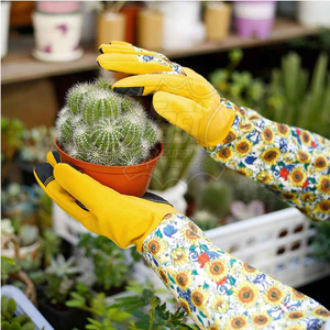 Gants de jardinage en coton respectueux de l'environnement, confortables, adaptés à une utilisation quotidienne, gants de travail de jardin polyvalents - Product Image 3