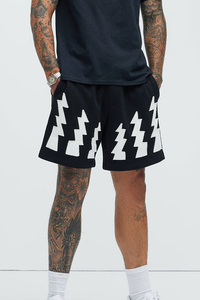 Shorts de sport unisexes 100% coton de haute qualité avec logo personnalisé, fermeture à cordon, séchage rapide, légers et respirants - Product Image 3