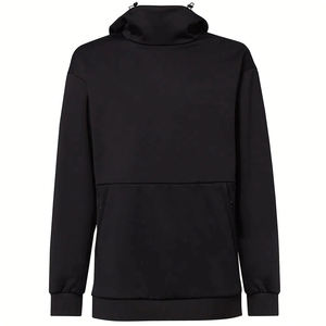 แจ็คเก็ตสกีมีฮู้ดของผู้ชายเสื้อกันลมกันน้ำมีซิปครึ่งแบบสวมหัวสกี - Product Image 1