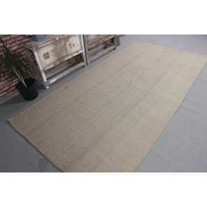 4.9x9.4 ft Turkish Kilim Rug, Vintage Rug, <b>Brown</b> Persian <b>Wool</b> Rug - Product Image 3