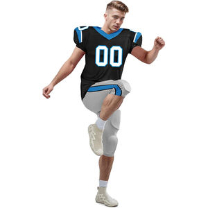 Uniforme de Fútbol Americano de Alta Calidad, Conjunto de Poliéster con Cuello en V y Media Manga, Ropa Deportiva para Adultos - Product Image 6