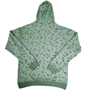 Pull personnalisé d'usine sweats à capuche pour hommes en sublimation sweats à capuche surdimensionnés en coton polyester design professionnel - Product Image 6