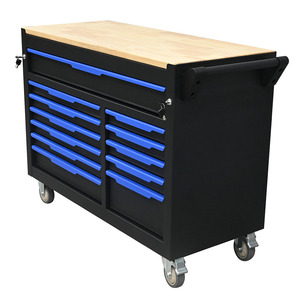 Oem Heavy Duty 12-Drawer kim loại bàn làm việc với bánh xe cho nhà để xe và hội thảo lưu trữ - Product Image 3