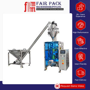 Vente exclusive de machines de remplissage de poudre de lait de type collier VFFS entièrement automatiques de qualité supérieure 220V/380V avec servomoteur - Product Image 3