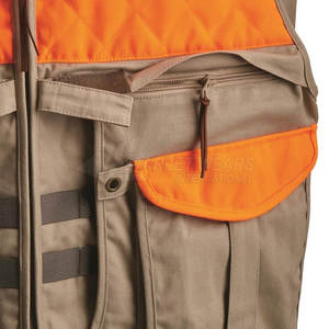 Gilet de chasse en toile d'hiver confortable avec tissu respirant et anti-humidité et poches utilitaires pour une utilisation prolongée en extérieur - Product Image 5