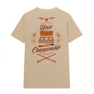 Camiseta de manga corta con estampado gráfico de la casa Elemental, unisex, para adultos, del campeonato del equipo de fantasía - Product Image 1