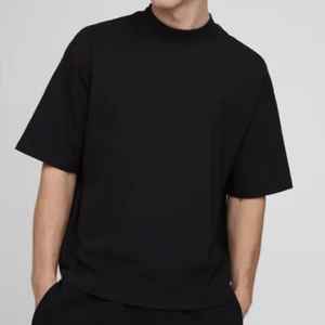 2025 nuevo estilo Camiseta corta personalizada 100% algodón buena calidad diseño de línea de ajuste holgado - Product Image 1