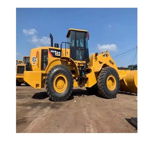 Chargeuse sur pneus Caterpillar d'occasion 2016 de 20 tonnes avec moteur, pompe, boîte de vitesses et roulement, puissance de 15,7 kW pour les exploitations agricoles - Product Image 1
