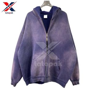 Nouveaux sweats à capuche brodés pour hommes avec tissu lourd en coton polaire de haute qualité Vente en gros directe d'usine - Product Image 5