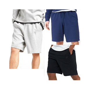 Short de sport décontracté en molleton de coton respirant Logo personnalisé Conception à cordon de serrage uni surdimensionné de bonne qualité - Product Image 5