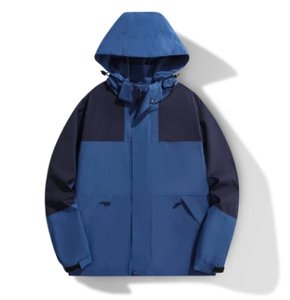 Veste coupe-vent à manches longues avec fermeture éclair, nouvelle conception OEM, personnalisable avec impression de logo, vente en gros de haute qualité - Product Image 1