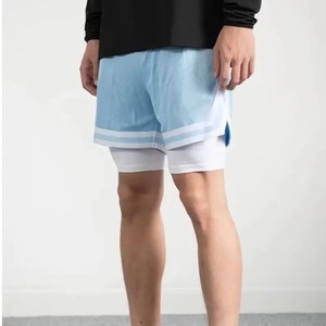 Pantalones cortos de baloncesto, pantalones cortos atléticos de 5 pulgadas, pantalones cortos de estilo americano, pantalones deportivos transpirables para Fitness, correr, ropa informal - Product Image 5