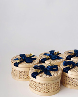 Coffret cadeau EID Mubarak décoration bambou panier Festival Ramadan Kareem coffret cadeau Eid bonbons chocolat gâteau boîte fête fournitures