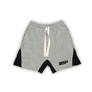 Pantalones cortos de algodón polar Unisex de entrenamiento atlético para hombres pesados personalizados, pantalones cortos de gimnasio de felpa francesa con cordón largo, diseño informal Unisex - Product Image 5