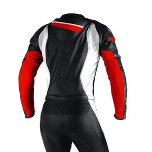 Último estilo de cuero de la motocicleta de carreras traje de verano personalizado de calidad superior de diseño de los hombres de la motocicleta traje de cuero - Product Image 2