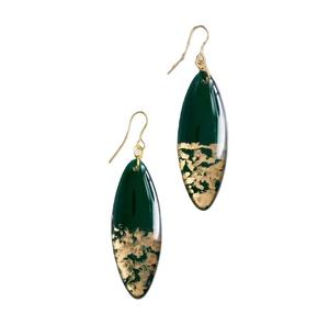 Boucles d'oreilles en acrylique époxy au design élégant pour dames longues boucles d'oreilles en acrylique en résine pour un style minimaliste - Product Image 5