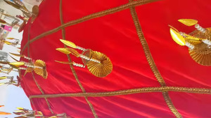 Terciopelo nupcial entrada Chadar con Kaleera indio boda dosel Punjabi novia entrada decoración real Boda nupcial ceremonia accesorio - Product Image 4