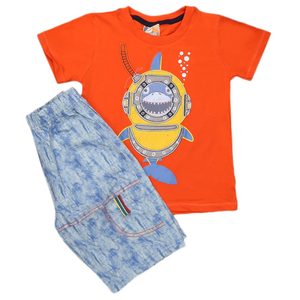 ชุดสูทเด็กชาย MLXL - สีส้ม - Product Image 3