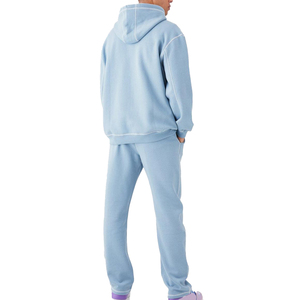 Vente en gros de survêtements de marque personnalisés de haute qualité pour hommes survêtement à capuche imprimé graphique sur la poitrine - Product Image 5