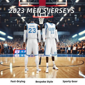 Ensemble de vêtements de basketball de qualité supérieure, directement de l'usine, logo imprimé en 3D, 100% polyester, respirant, séchage rapide, pour les sports d'hiver et d'été - Product Image 5