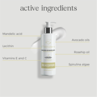 Mascarilla Facial Ácida de Lujo de Marca Propia RELAX, 100 ml |   Mascarilla Facial Exfoliante Purificante con Ácido Mandélico OEM ODM para Todo Tipo de Piel, Uso Doméstico