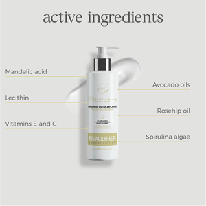 Masque facial à l'acide de luxe en marque propre 100 ml |   Masque exfoliant purifiant à l'acide mandélique OEM ODM - Product Image 2