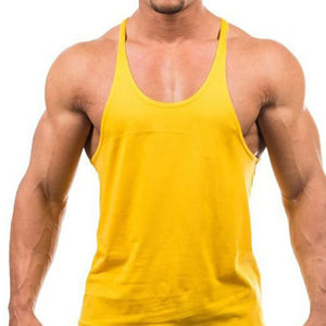 Camisetas sin mangas transpirables para gimnasio, camisetas deportivas para entrenamiento, chalecos atléticos de fitness con logo frontal - Product Image 2