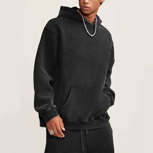 Sudadera con Capucha al por Mayor de Alta Calidad, Felpa Francesa 100% Algodón, Talla Grande para Hombre - Product Image 2