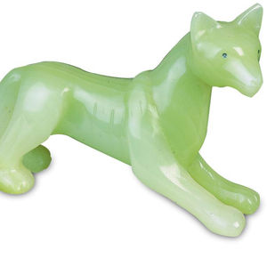 รูปปั้นสุนัขรูปปั้นสุนัขโต๊ะประติมากรรมสุนัขขนาดใหญ่ - Product Image 1