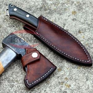 Support personnalisable d'OEM/ODM de cas de couverture de gaine de cuir de hache brune - Product Image 2