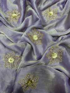 Bollywood Party Wear Designer Beautiful Saree Collection Trabajo de impresión digital para mujeres - Product Image 3