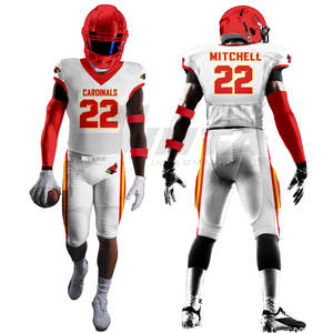 Servicio OEM Diseño personalizado Uniforme de fútbol americano Ropa de entrenamiento Uniforme de fútbol americano - Product Image 3