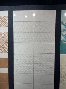 กระเบื้องเซรามิคลายดอกไม้ขนาดเล็กพอร์ซเลนเคลือบผิว300*600สำหรับตกแต่งห้องน้ำ - Product Image 6
