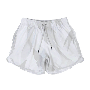 Short vintage en coton pour hommes Pantalon de survêtement en éponge française à motifs de blanchiment Poids lourd 430 Gsm Streetwear Short délavé à l'acide - Product Image 2