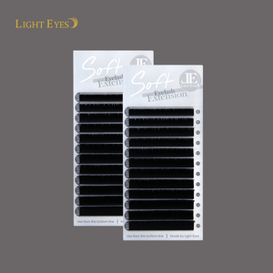 LIGHTEYES Professional Korean PBT Extensiones de pestañas individuales planas Flat Lash C/ CC - Product Image 1