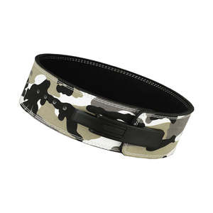 Wholesale 2026 Custom 10mm Heavy Duty Gym <b>Belts</b> 100% Leather Fitness Exercise Lever <b>Belt</b> <b>Buckle</b> Breathable for Weight Lifting - Product Image 5