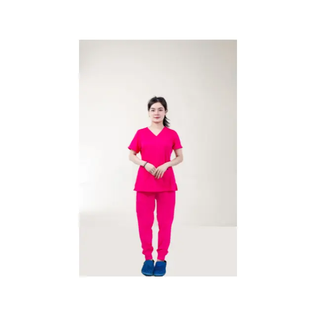 Toptan tıbbi scuniforms üniforma setleri moda hastane üniforması fırçalama seti fabrika fiyata