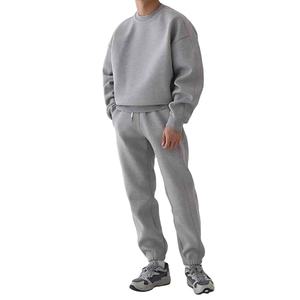 Sweat-shirt professionnel personnalisé pour hommes, sweat-shirt basique à manches longues, t-shirt de style américain, sweat-shirt ample uni, sweat-shirt à capuche - Product Image 3