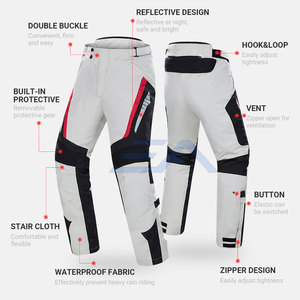 Pantalons de moto en cuir pour hommes, best-seller de l'hiver - Design personnalisable, respirant, vente en gros - Product Image 4
