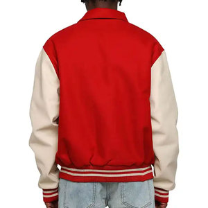 2024 à la mode laine hommes veste de Baseball de haute qualité confortable conception personnalisée école veste taille XL pour l'hiver prix pas cher - Product Image 3
