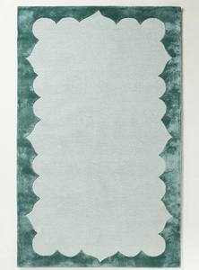 Tapis indiens faits à la main en laine de taille et de couleur personnalisées tapis shaggy tapis en laine avec des couleurs pures - Product Image 3