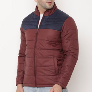 Chaqueta Acolchada para Hombre de Diseño Moderno y Asequible, Estilo Único, Cuello Alto de Lona, Impermeable y Personalizable - Product Image 2